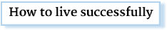 howtolivesuccessfully